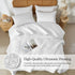 Set,White Set Seasons,2 Piece(1 Quilt,1Pillow akkialla Twin Size Quilt Bedding Lightweight Microfiber Soft