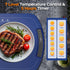 Havato 7 Settings, 5 Warming Mat for Food with Temperature Silicone Electric Warming Tray with Hour Timer, Full Surface