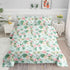 Datura home Set 2 68x86inches) Line Drawing Excavator Comforter for Kids Teens,Construction Vehicle and Silhouette