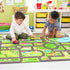 Sorbus Car Mat - City Road Washable Rug for Kids, Car Carpet, Floor Play Mats, Easy to Clean Washable Rugs for Safe