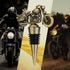 LKKCHER Motorcycle Wine Bottle Stopper, Cute Wine Gifts for Men Women, Father Gifts, Christmas Birthday Gifts for Biker