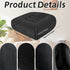 runfider Car Booster Thick Height Adjustable Seat Cushion with Breathable Mesh Cover, Portable Seat Cushion