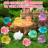 SYWHXY 152PCS (7 Luminous Mini Resin Pigs Miniature Pigs Animals Figurines Glow in The Dark Cute Tiny Pig to Hide