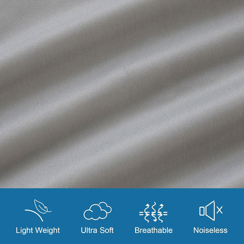 Twin Mattress Protector Waterproof, Twin Size Mattress Pad Cover for Kids Bed,Soft & Breathable Twin Fitted Bed Sheet for Single Bed with Deep Pocket Up to 14 Inches, Gray by SPRINGSPIRIT