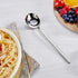 KEAWELL Premium Korean Soup Spoons, Set of 4, 18/10 Stainless Steel, Dishwasher Safe (Plain)