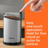 Krups Fast-Touch Coffee Grinder, 3oz Bean Hopper, One Touch Operation, 200 Watts, Espresso and Spice Grinder, Silver