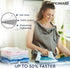 Encasa XO Ironing Board Cover and Pad 49"x18" - Black Arrow, Thick 3mm Felt Padding, Easy Fit, Scorch & Stain Resistant