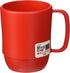 Japanese Microwavable Water Mug - Unbreakable Milk Juice Mug for Kids, 12 oz, Red