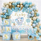 HYCSANBAO Elephant Baby Shower Decorations for Boy, Blue Elephant Baby Shower Party Supplies,