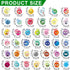 40 Pcs Face Emotional Feelings Funny Refrigerator Magnets Cute Emotion Fridge Magnets Round Decorative Mood Magnets for Whiteboard Kitchen Office Locker Magnetic Surface, 40 Styles