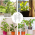 CANIPHA 4 Pcs Small Metal Trellis for Potted Plants,Indoor Plants Trellis for Climbing,Leaf Shapes Mini Plant Trellis