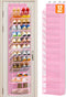 MISSLO 12 Tier Over the Door Shoe Organizer Breathable Mesh Hanging Shoe