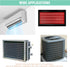 2Pcs Air Conditioner Fin Comb Cleaner Kit, AC Coil Cleaning Brush & Radiator Repair Tool