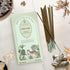 White Sage Masala Incense Sticks: Organic Hand Rolled 100 Sticks with Natural Herbs, 45 to 60 Minutes Burn Time