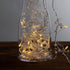 14.7FT 36 Rhytsing White Pearl Garland with LED Light, Battery Operated Fairy String Lights with Timer for Wedding