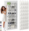 Unjumbly Over the Door Shoe Organizer with 40 Large Breathable Mesh Pockets,