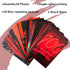 50PCS Red Neon Aesthetic Pictures Wall Collage Kit, Neon Red Photos Collections for Dorm Decors (Trendy Wall Prints)