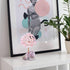 Jovivi Natural Rose Quartz Crystal Tree, Bonsai Money Tree with Raw Healing Crystals Fluorite Base for Home Office Decor