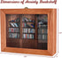 200 9.84 7.87 Inches Anxiety Bookshelf with Unique Miniature Books - x - Creative Display and Relaxation Decor, Shake