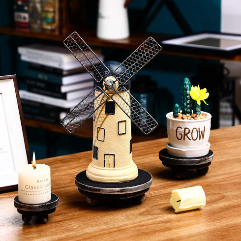 3 5/4/3 Inch Amyhill Pcs Wooden Risers for Display Wood Pedestal Stand Mini Tray Stand Round Wooden Pedestal Holder