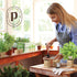 9 Planters' Choice Herb Indoor Window Garden Kit - House Plants Seeds - Best Unique Easter Gift Ideas for Women, Mom