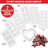Set 30 Electric Chocolate Melting Pot - Mother's Day Brunch Fondue & Candy Kit w/ Bonus Accessories - Dip, Drizzle
