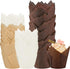 200PCS Tulip Cupcake Liners, Parchment Baking Cups for Muffin Wrappers, Perfect for Parties and Catering (3 Colors).