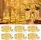 btfarm 6 Pack LED Fairy Lights Battery Operated 3 Modes, 7ft 20