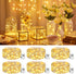 btfarm 6 Pack LED Fairy Lights Battery Operated 3 Modes, 7ft 20