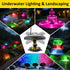 IP68 (Set 2) T-SUN Color Changing Pond Lights LED Underwater APP and Remote Control Submersible Fountain Lights