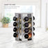 16 Countertop 5 Kamenstein Jar Heritage Revolving Spice Rack Organizer with Spices Included, FREE Spice Refills