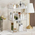 Goderewild 3 Tier Bathroom Counter Organizer, Multi-Purpose Cosmetics Skincare Shelf, Fits A4