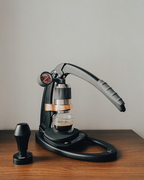 Normcore 45.5mm Coffee Tamper, Spring-loaded Barista Tool, Fits Flair Pro and Pro 2, Flat Base