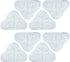 BlueStars 8-Pack Microfiber Steam Mop Pads, Washable & Reusable Replacement Pads for 5-in-1 Steam Mop Models