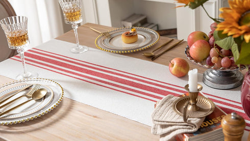 13 72 Inch Christmas Table Runner x for Dining Table, Boho Christmas Decorations, Coffee Table Runner with Handcrafted
