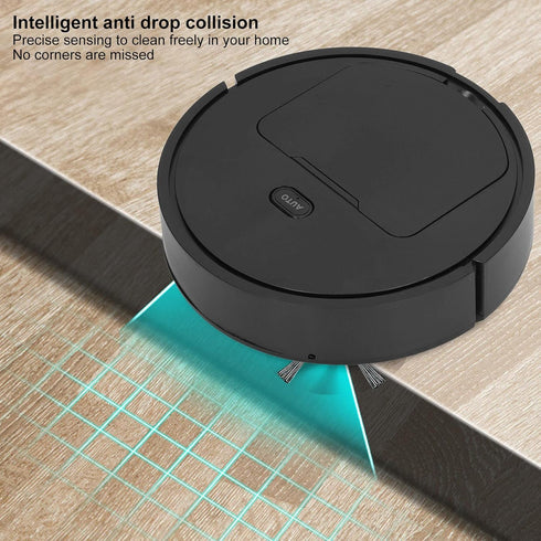 Automatic Sweeper, 3 in 1 Sweeping Robot, Vacuum and Mop, Low Noise Household Smart Sweeper for Pet Hair