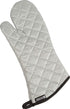 San Jamar 801SG17 Silicone Oven/Freezer Mitt, 17" Length, Silver Temperature Protection