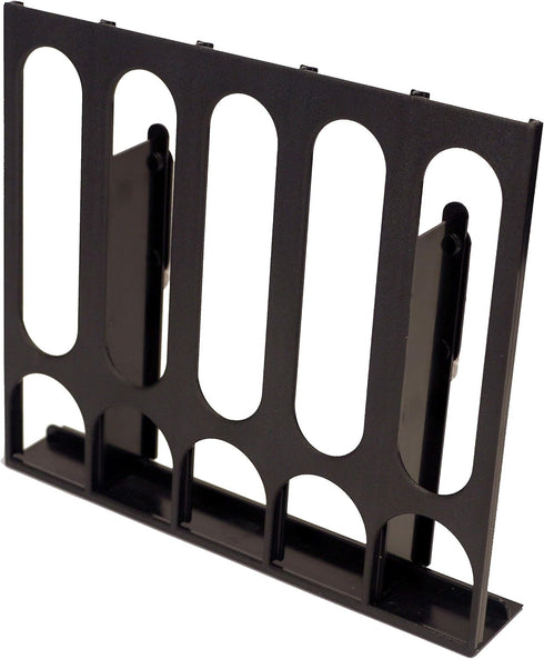 The Cupboard Caddy Black Premium Storage Dispenser for Keurig K-cups, Improved Magnetic Release System