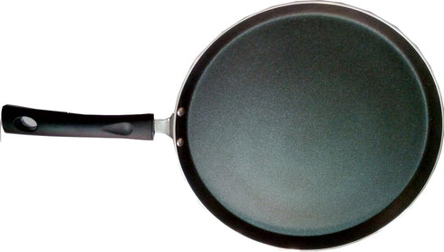Sahishnu Online Nonstick Dosa Pan, Aluminium, Black, 285mm x 11mm x 0.5in