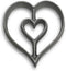 Kitchen Supply Rosette Mold for Scandinavian Cookies - Achappams, Buñuelos Rosette Iron (Heart) for Baking