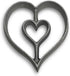 Kitchen Supply Rosette Mold for Scandinavian Cookies - Achappams, Buñuelos Rosette Iron (Heart) for Baking