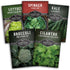 Cool Weather Garden Seeds Collection | Fall & Spring Planting Grow Broccoli,