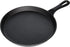 Winco 10-Inch Round Cast Iron Grill Pan with Black Finish