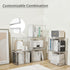 Cube Storage Organizer, Acrylic Book Case Display Box, Stackable Clear Plastic Book Storage Container, 1 Pack