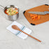 Restaurantware Coco Casa 14.3 Inch Handmade Serving Spoon, 1 Greaseproof Coconut Spoon for Hot and Cold Foods