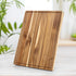 GAOMON 20" 15" Large Wooden Cutting Board for Kitchen, x Acacia Wood Butcher Block Cutting Board with Juice Groove
