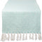 DII Aqua Braided Farmhouse Table Runner, 15 x 72 inches, 1-Piece