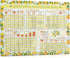 Extra Large Kitchen Conversion Chart Magnet | 11 x 8.5 | Lemon & Orange Style Decor for Baking & Cooking