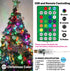 33ft 100 4th Color Changing Fairy String Lights, LED Twinkle Lights with Remote & Timer, Multicolor Outdoor Christmas