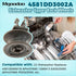 Mgoodoo 8-Packs 4581DD3002A Dishwasher Upper Rack Rollers, Replacement for L-G Dishwasher, 4581DD9001B